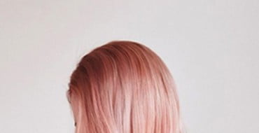 rose gold hair