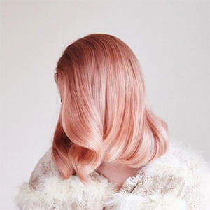 rose gold hair
